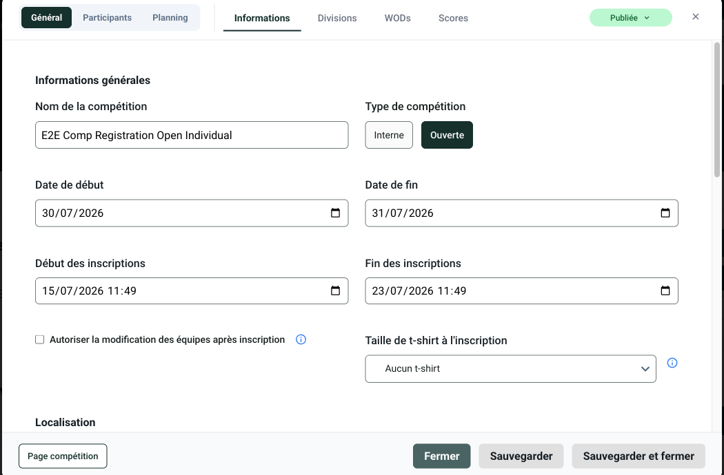 Illustration de la nouveauté — Version 1.1.0 — Communication avec les inscrits et affectation des juges